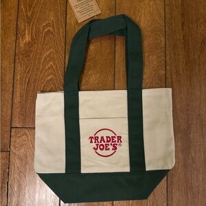 Trader Joe's Mini Canvas Tote Bag